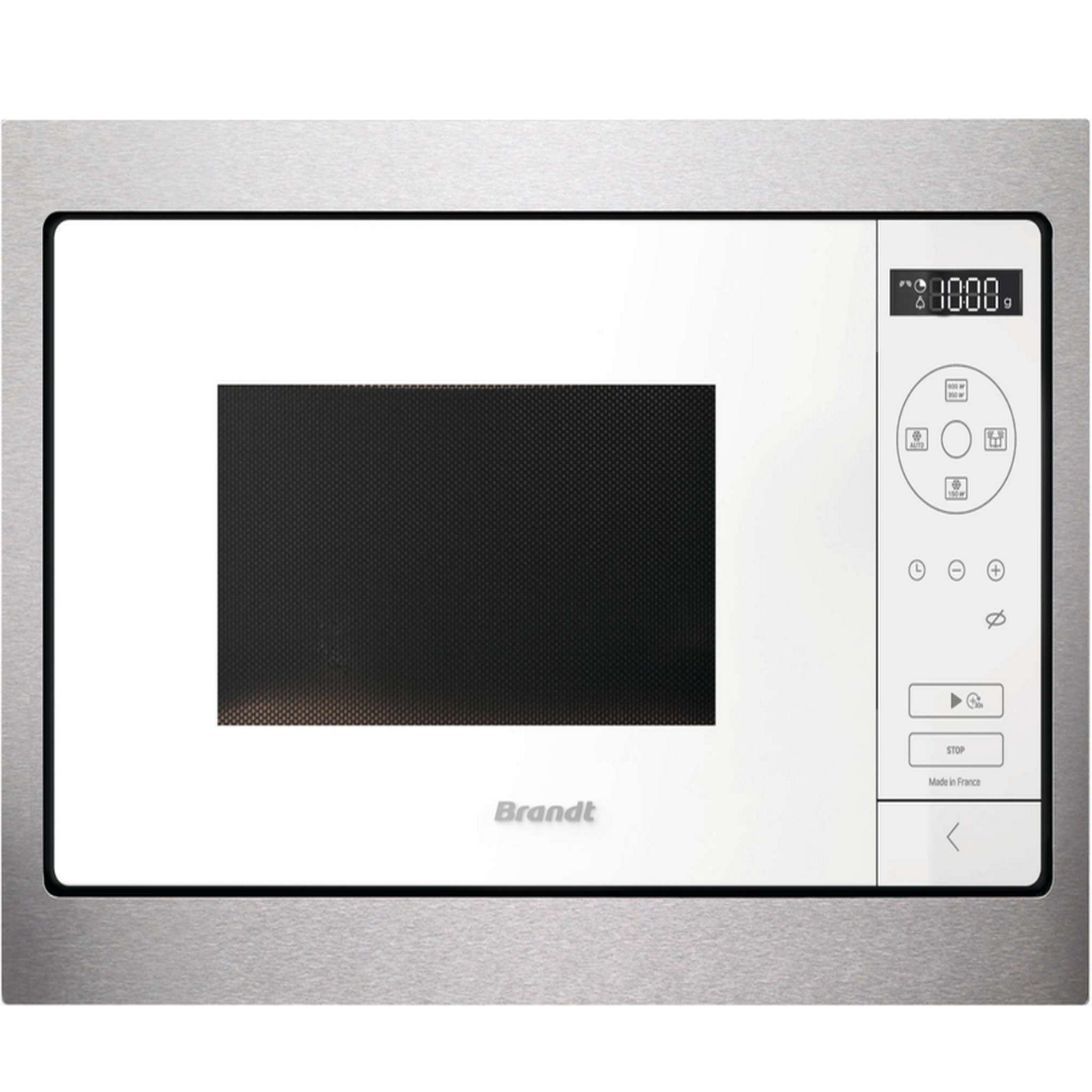 BRANDT Micro-ondes solo encastrable 26l 900w blanc - BMS7120W