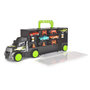 Voir la diapositive 1 : Dickie DICKIE Transporter with 4 Die-cast Cars and Accessories