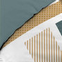 Voir la diapositive 2 : Douceur d'Intérieur Housse de couette 240x220 + 2 taies ZEPHYR 100% coton