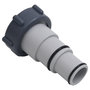 Voir la diapositive 3 : VIDAXL Adaptateurs de tuyau de piscine 2 pcs Plastique