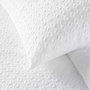 Voir la diapositive 2 : Douceur d'Intérieur Housse de couette 240x220 + 2 taies gaufrées blanche