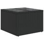 Voir la diapositive 5 : VIDAXL Salon de jardin 8 pcs avec coussins noir resine tressee
