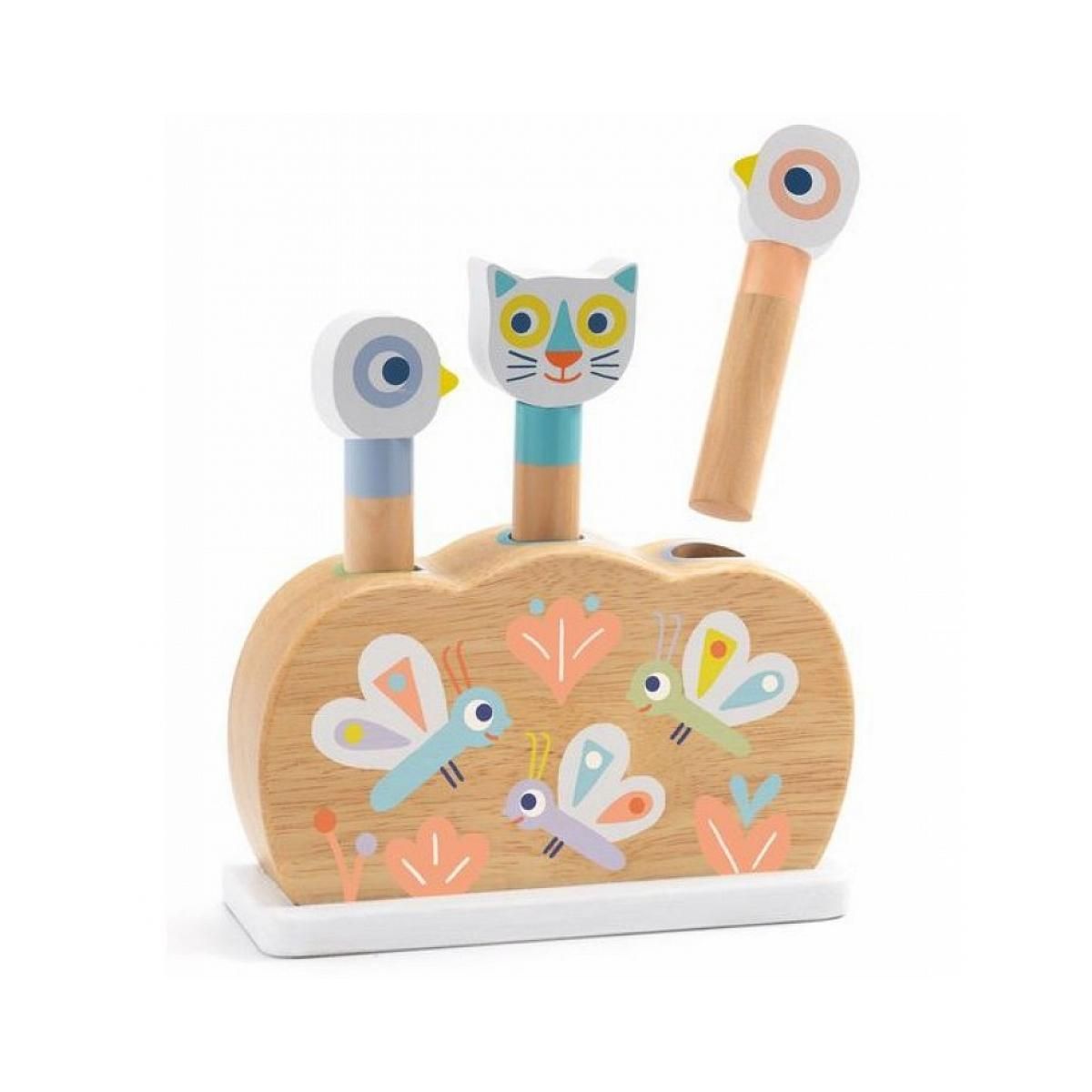 Djeco Jeu Pop Up Bois BabyPopi