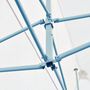 Voir la diapositive 4 : VIDAXL Tente de reception pliable avec parois 3 x 6 m Acier Blanc