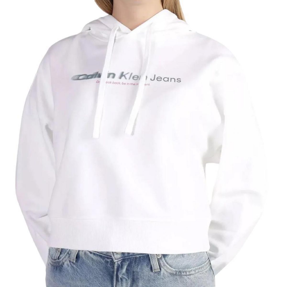 CALVIN KLEIN JEANS Sweat à capuche  Femme Calvin Klein Jeans Slogan