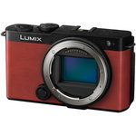 PANASONIC Appareil photo Hybride FULL FRAME Lumix S9 ROUGE Boitier seul