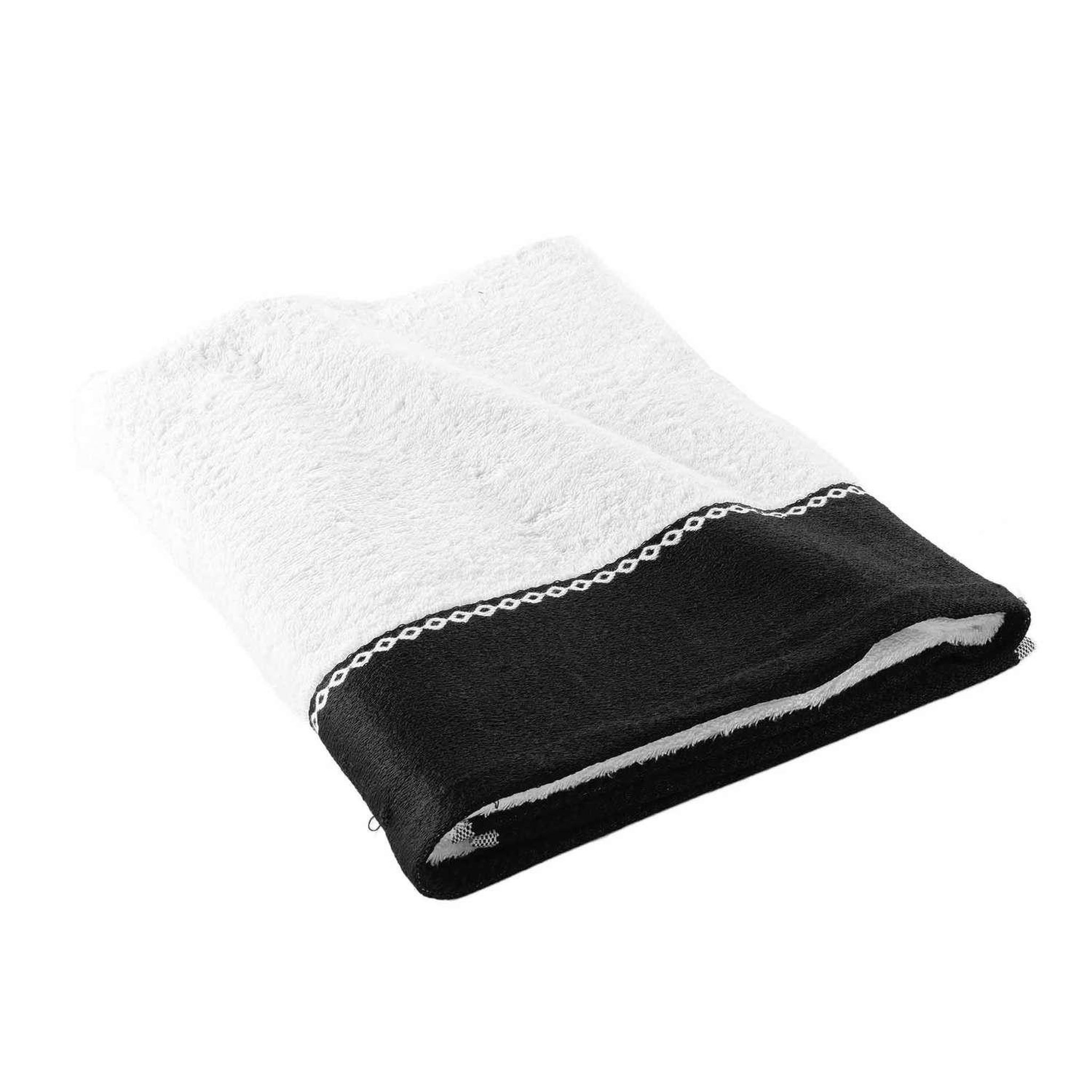 Voir la diapositive 1 : Douceur d'Intérieur Drap de bain SARASO - Eponge jacquard