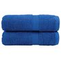 Voir la diapositive 1 : VIDAXL Serviettes de visage de qualité supérieure SOLUND 2 pcs bleu