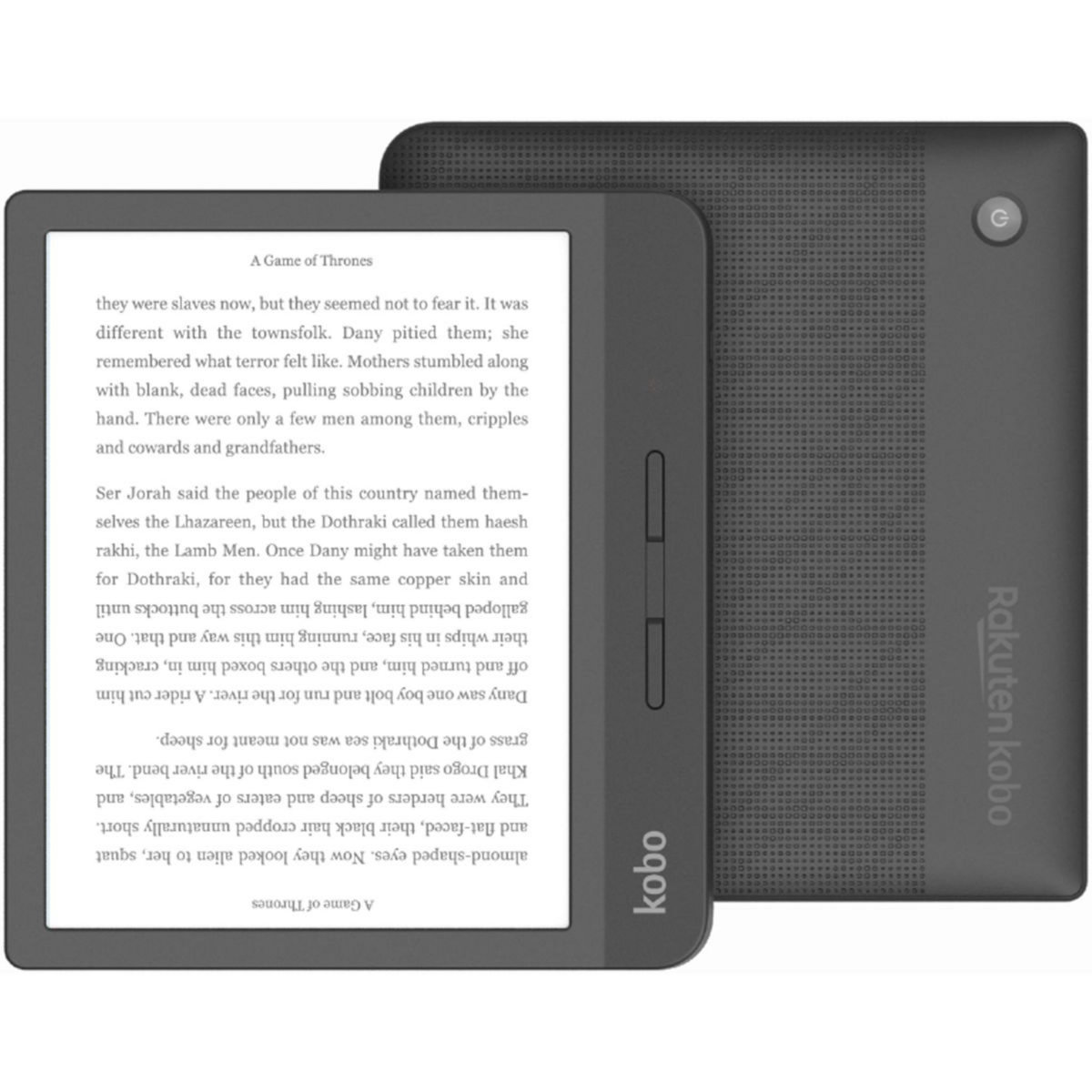 kobo Liseuse eBook Libra H2O 7¨ Noire - 8Go