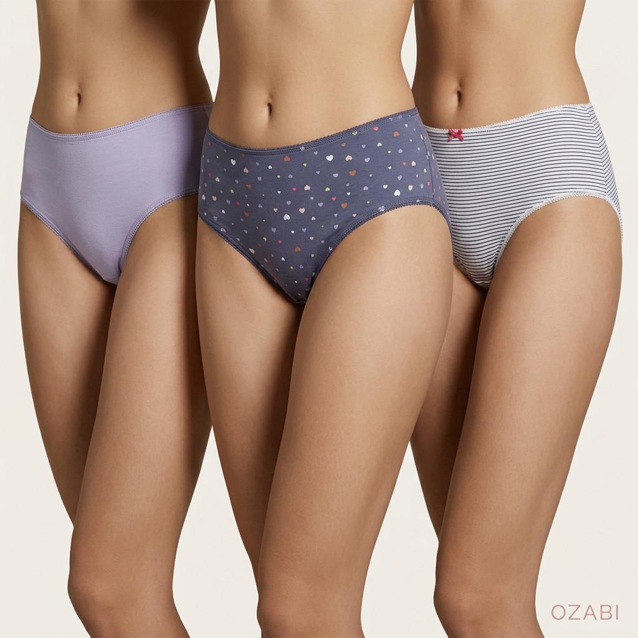Voir la diapositive 6 : OZABI OZABI Pack Culottes Fille Coton - Lot de 6