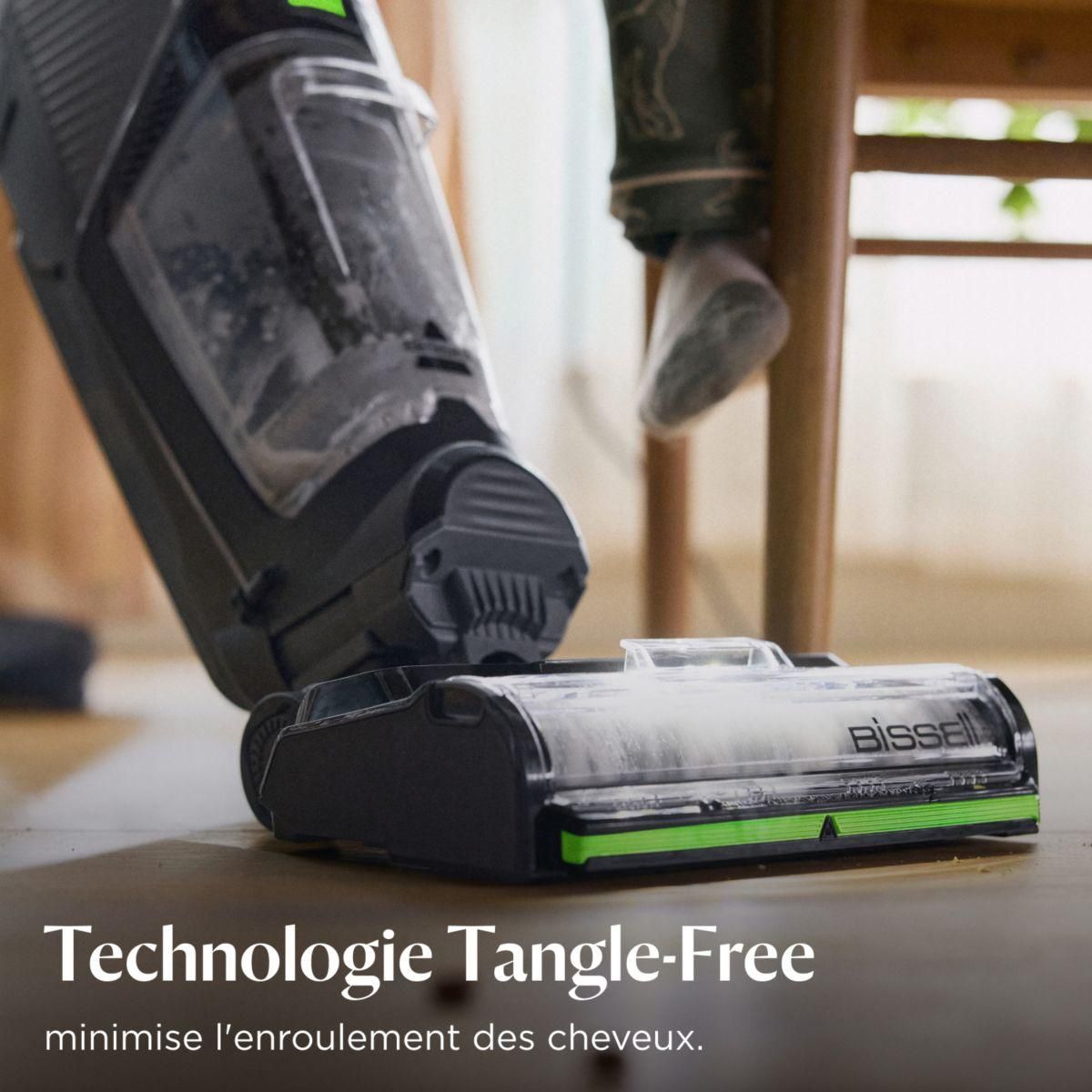 BISSELL Aspirateur laveur Crosswave HydroSteam Pet Pro - Fonction vapeur, idéale taches tenaces