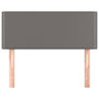 Voir la diapositive 3 : VIDAXL Tete de lit Gris 90x5x78/88 cm Similicuir
