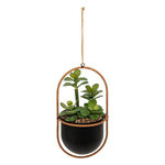 ATMOSPHERA Plante Artificielle Suspendue  Tyla  31cm Noir