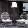 Voir la diapositive 3 : Paris Prix Lampadaire d'Extérieur  Moris  187cm Blanc & Noir