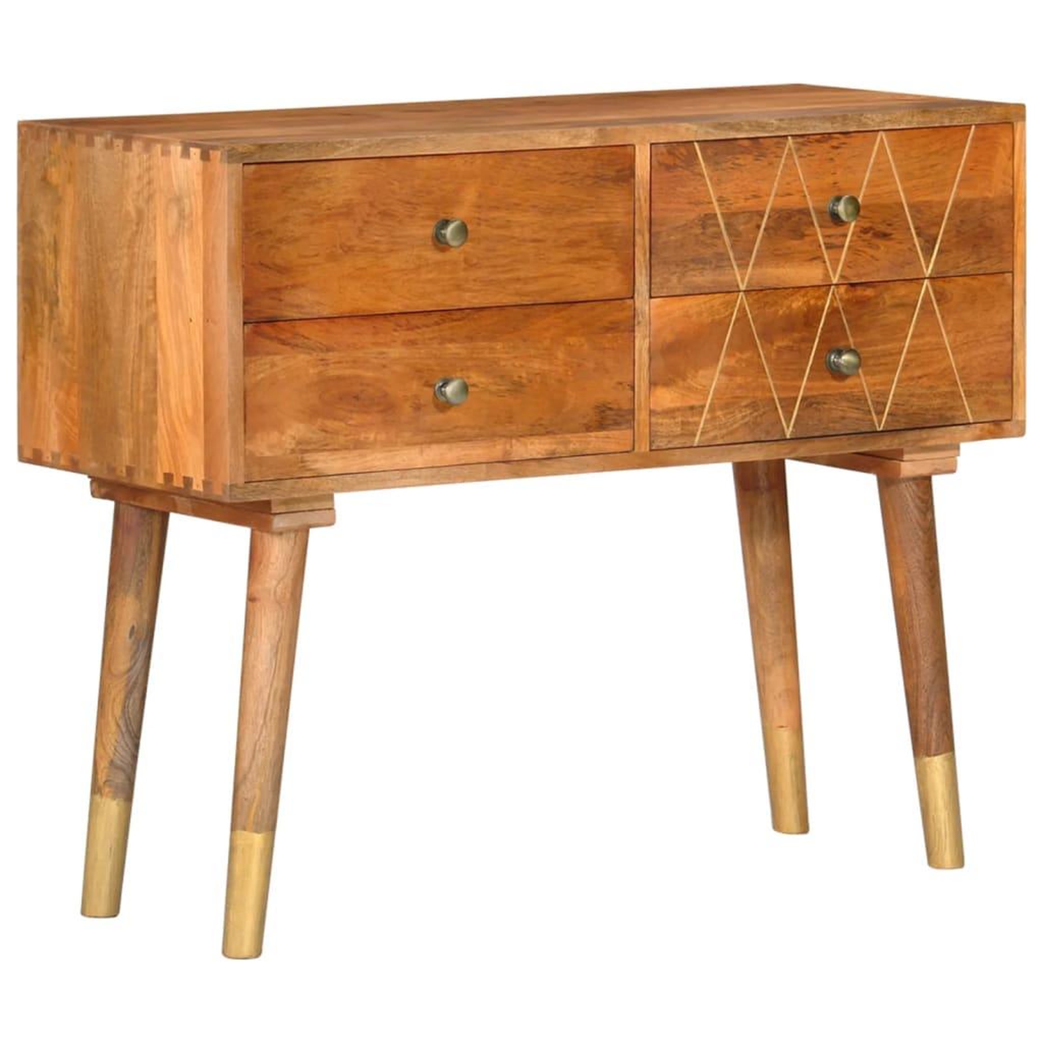 Voir la diapositive 1 : VIDAXL Buffet 85x40x70 cm Bois de manguier solide