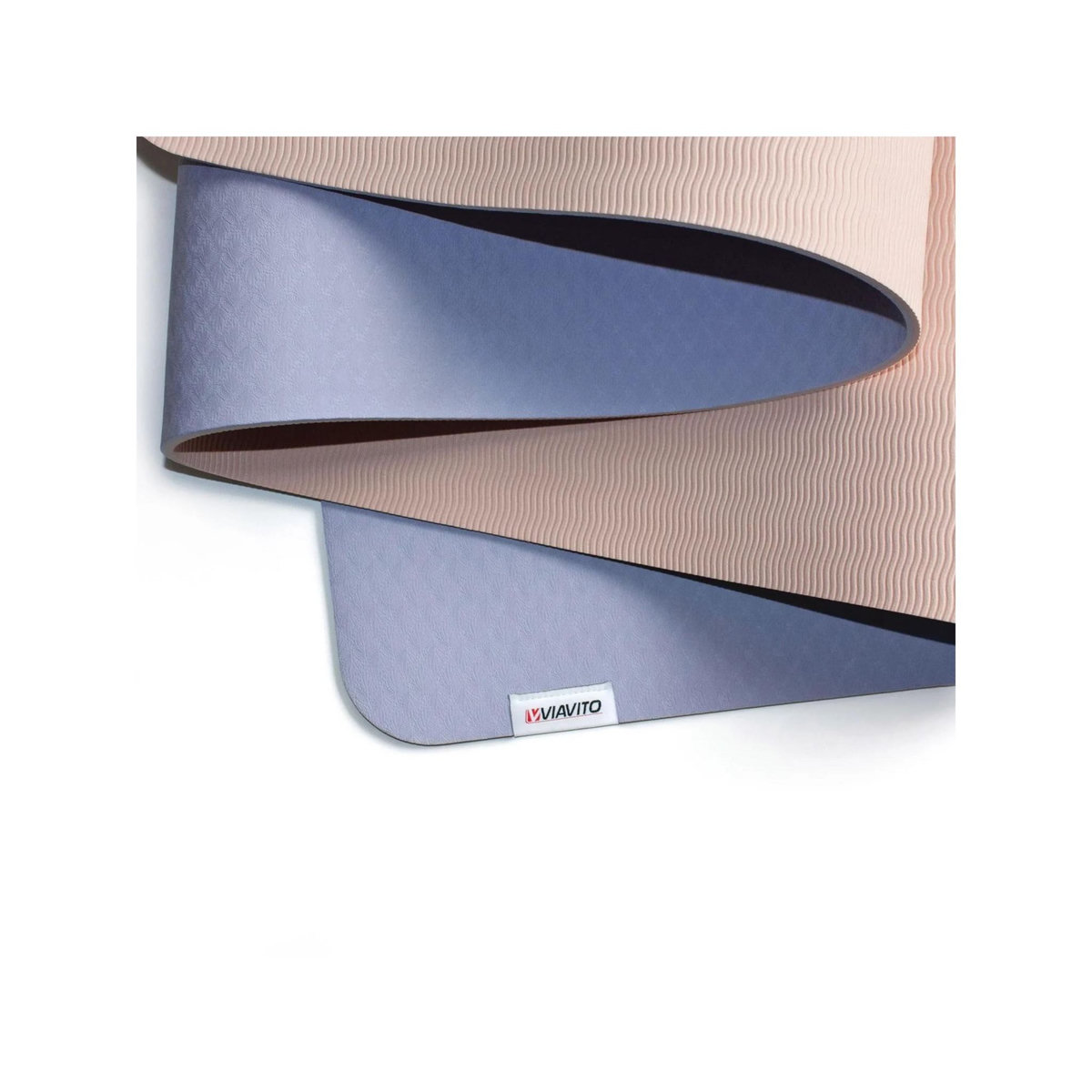 VIAVITO Tapis de yoga et de fitness - Viavito - 6mm - Bleu