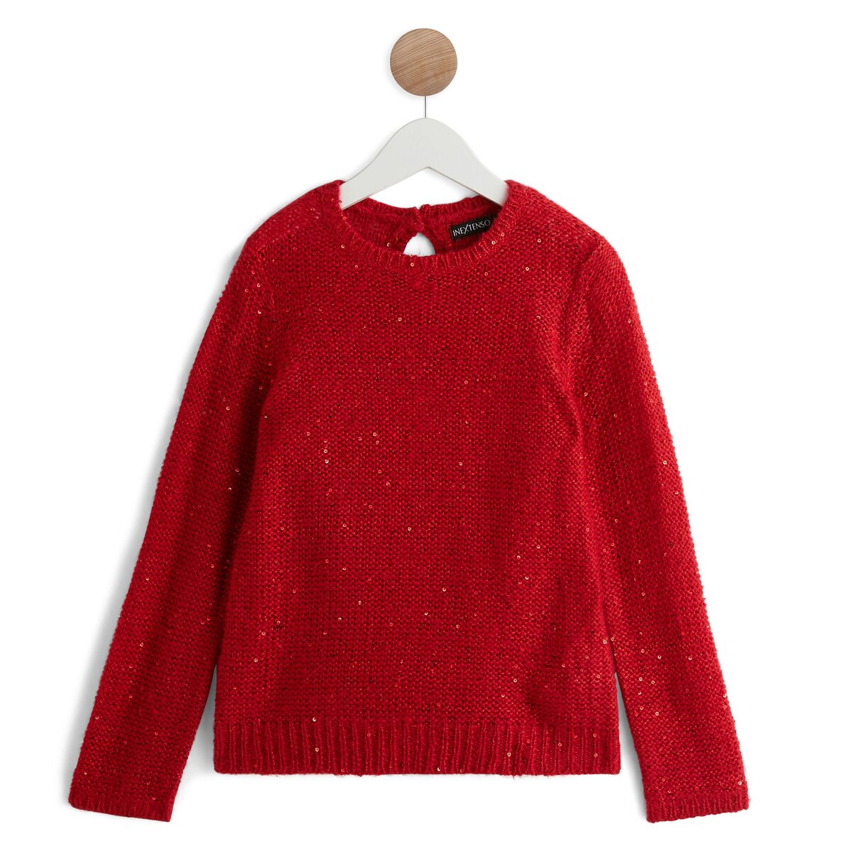 IN EXTENSO Pull brillant fête fille