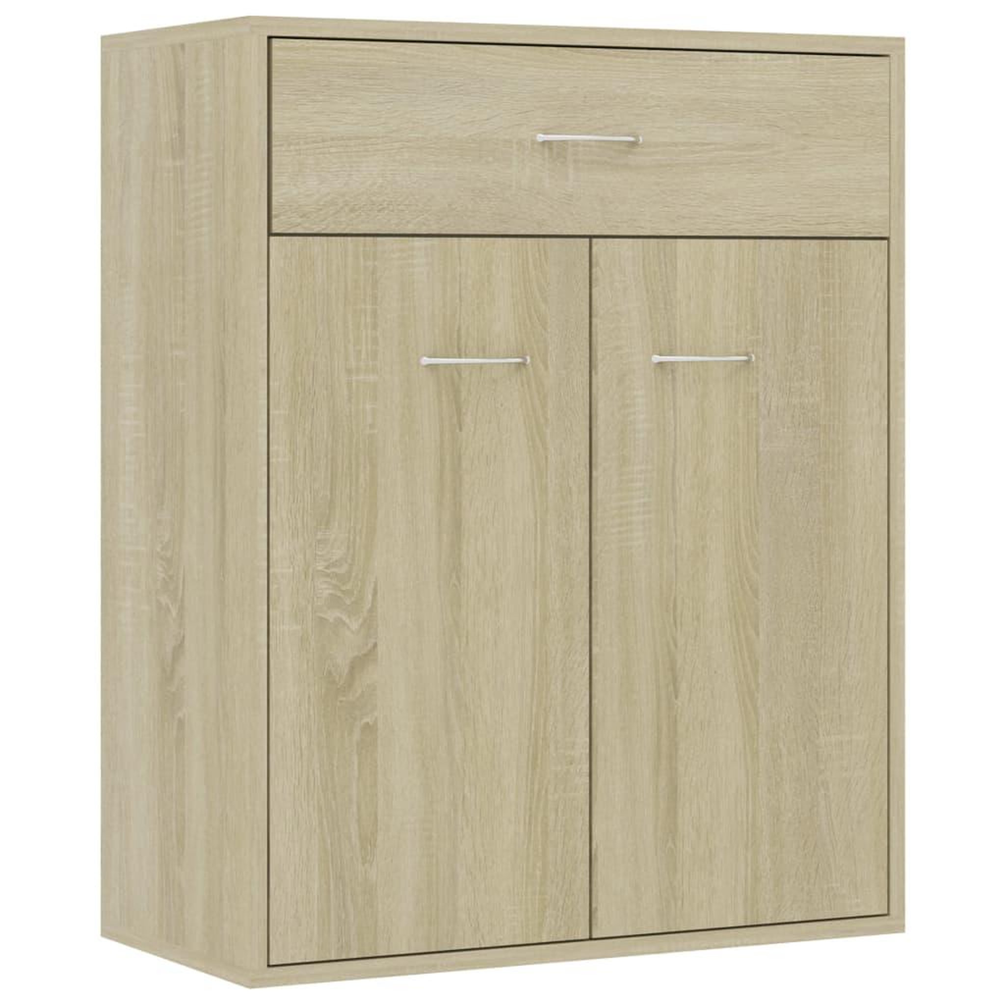 Voir la diapositive 2 : VIDAXL Buffet Chene sonoma 60x30x75 cm Bois d'ingenierie
