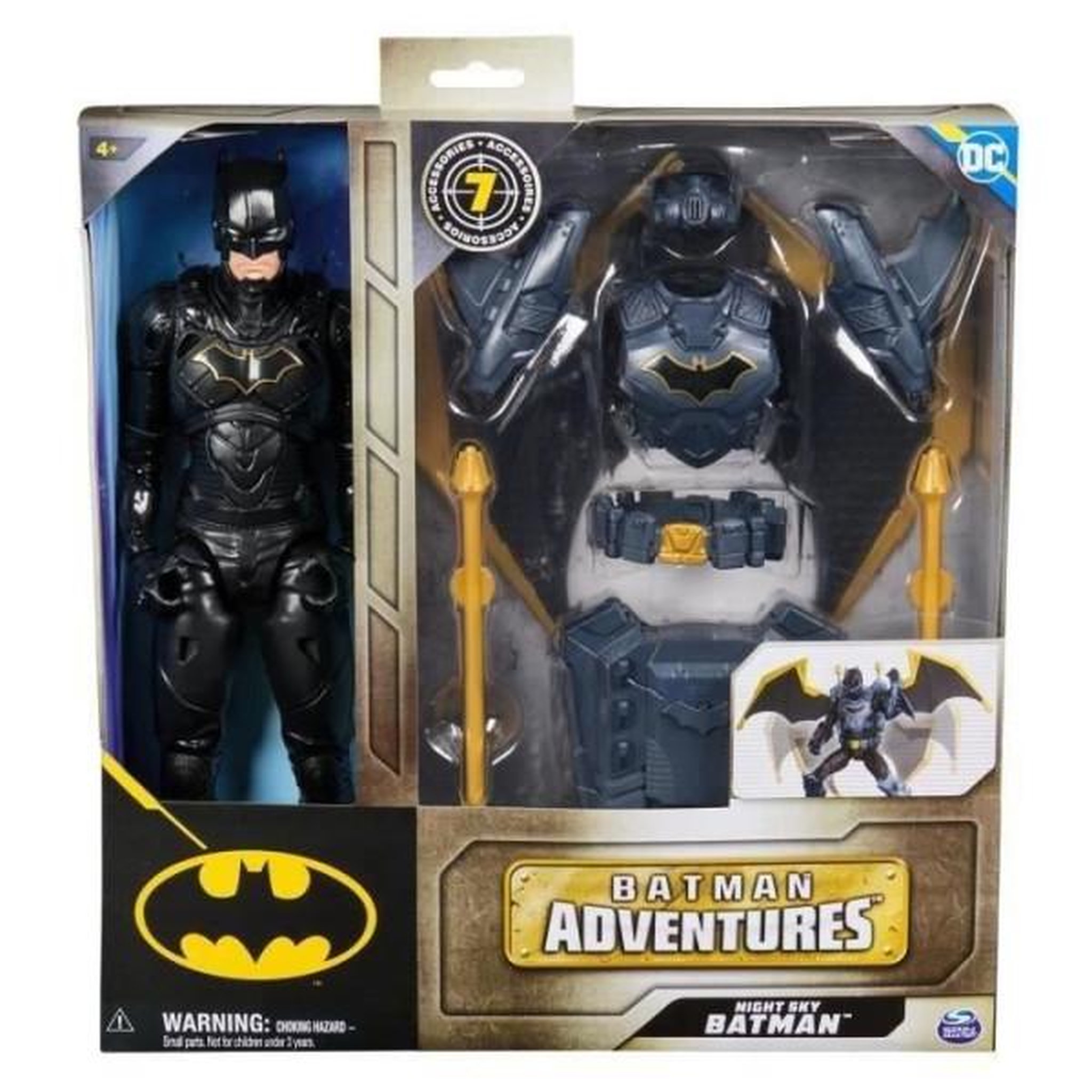 Voir la diapositive 5 : Spin Master Spin master pack figurine 30 cm + accessoires aerial batman adventures