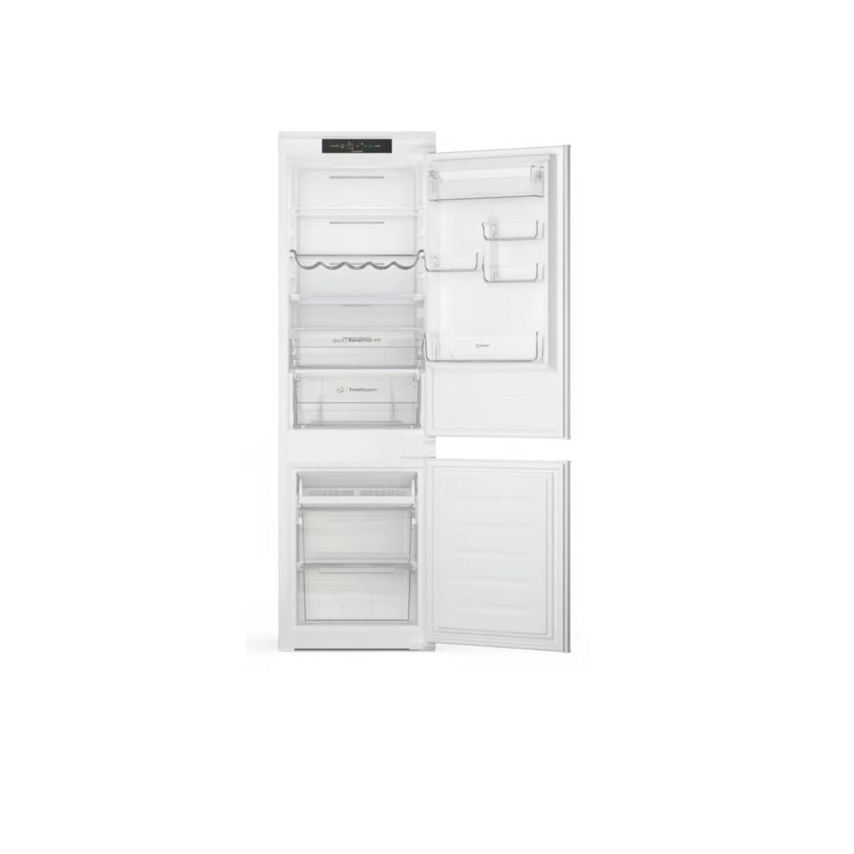 Indesit Réfrigérateur combiné intégrable à glissières 250l - INC18T332