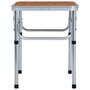 Voir la diapositive 3 : VIDAXL Table pliable de camping Aluminium 60x45 cm