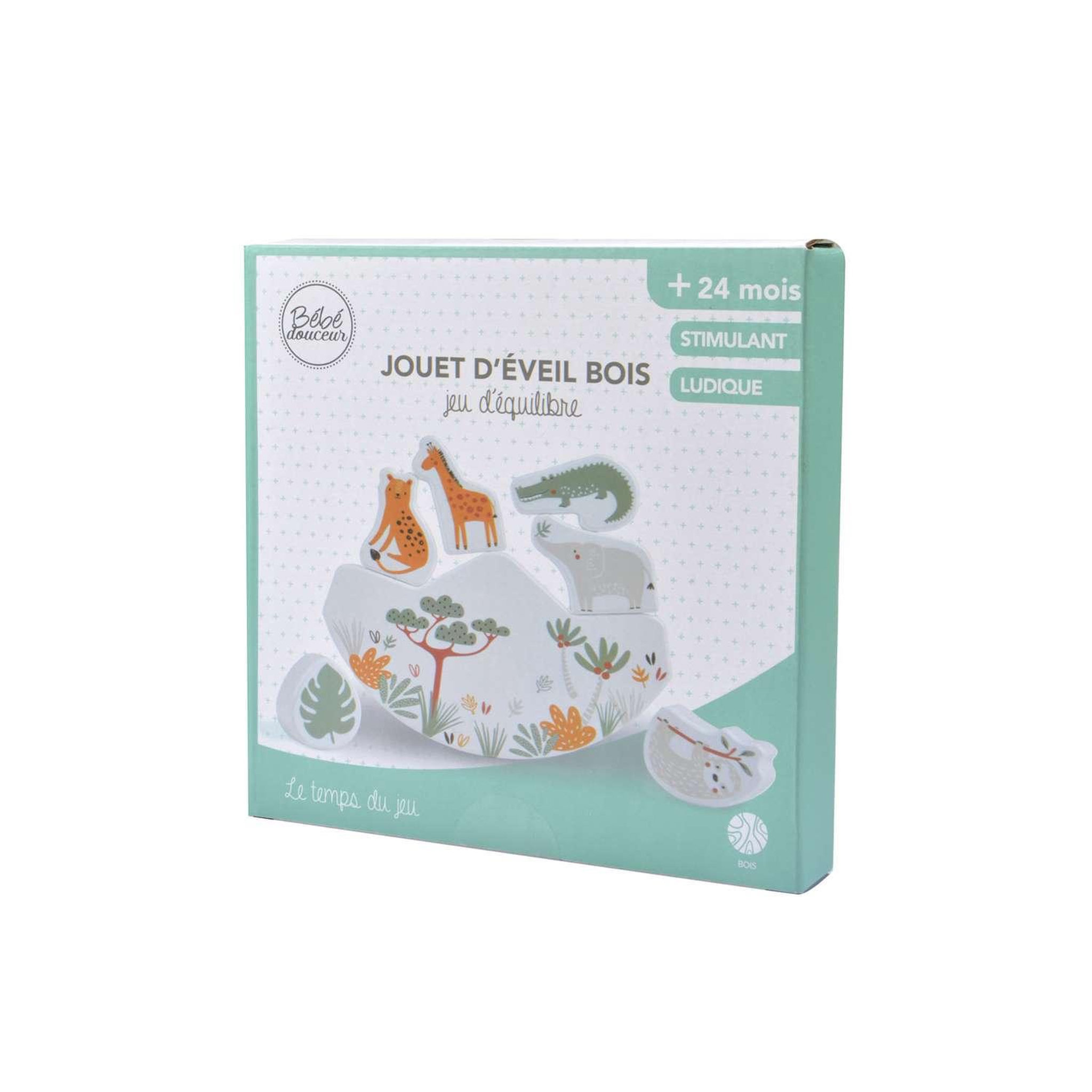 Voir la diapositive 3 : BEBE DOUCEUR Jeu d'équilibre en bois