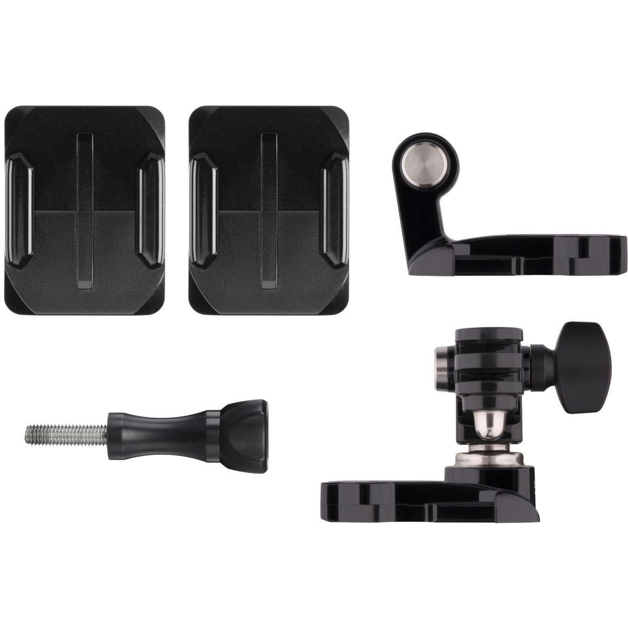 GOPRO Fixation frontale + latérale pour casque