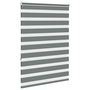 Voir la diapositive 4 : VIDAXL Store zebre gris fonce largeur du tissu 100,9 cm polyester