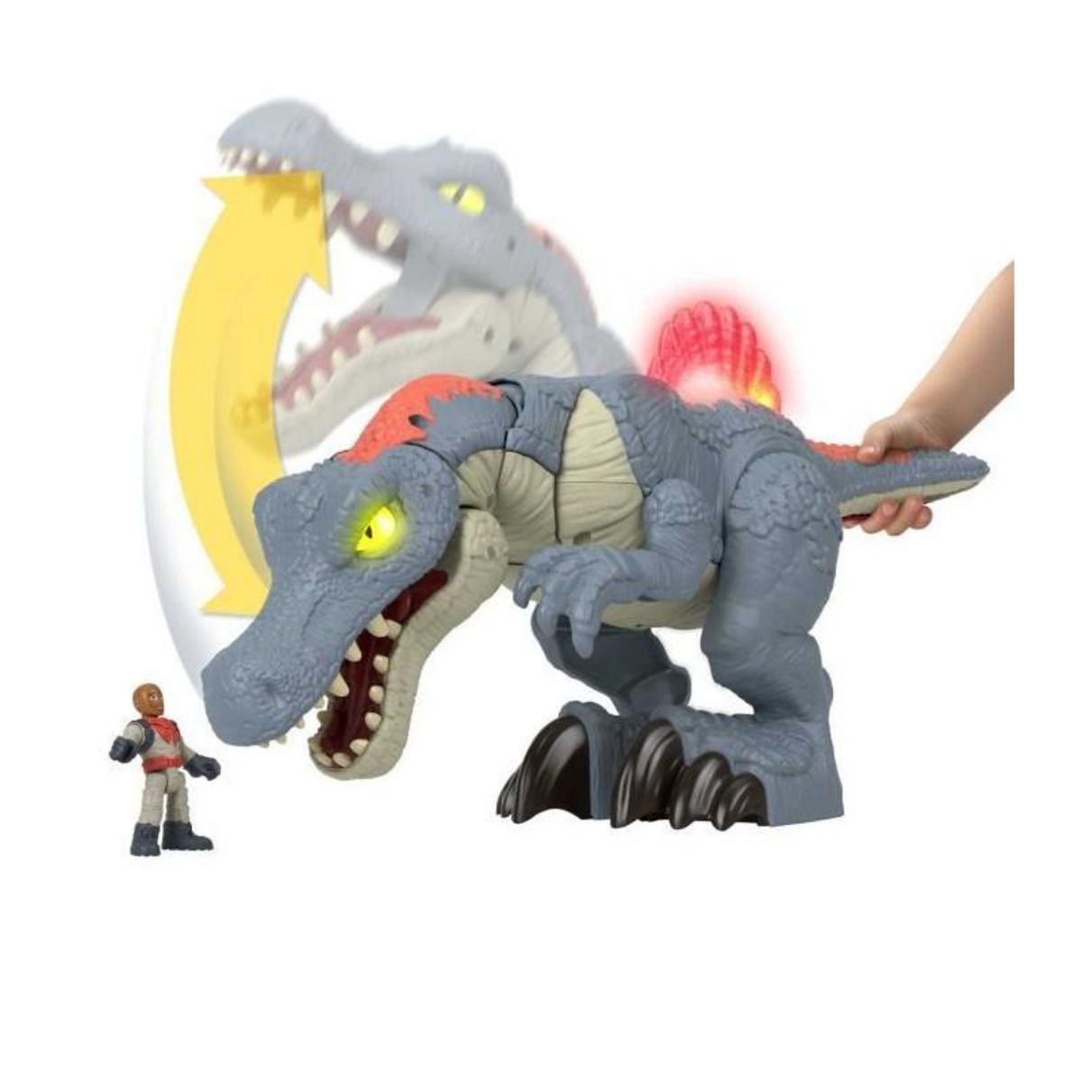 FISHER PRICE Figurine Imaginext Jurassic World - Spinosaurus Mega Mouvement - Fisher-Price HML41