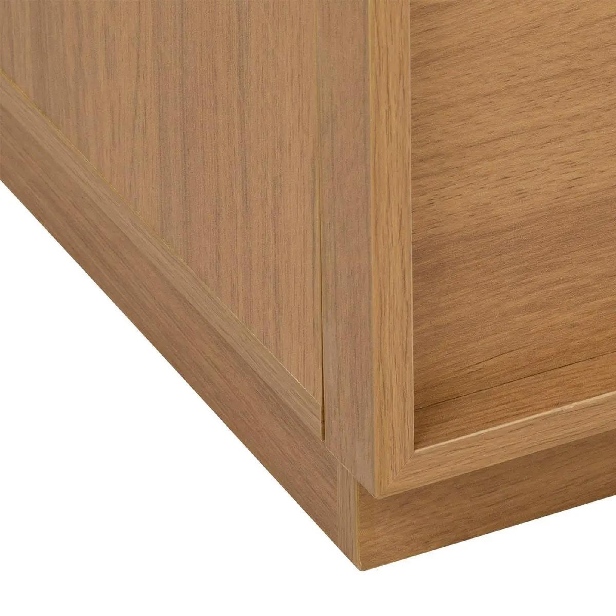 Voir la diapositive 4 : FIVE Commode 3 tiroirs  framy  80cm marron