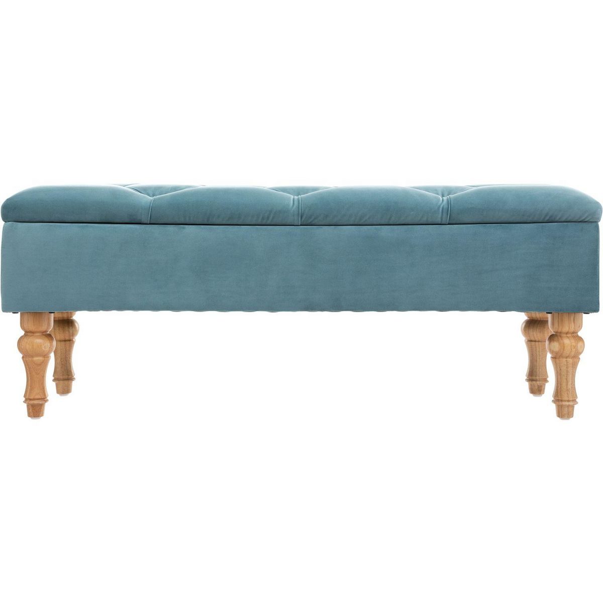 ATMOSPHERA Banc en velours avec coffre Hiver