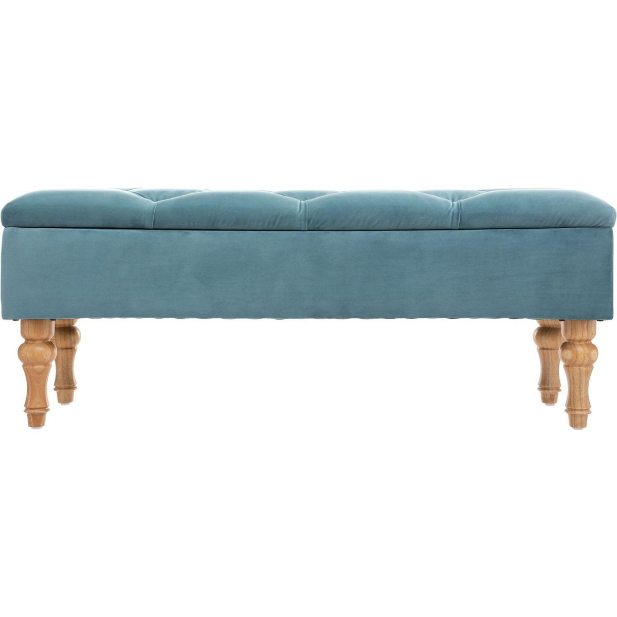 ATMOSPHERA Banc en velours avec coffre Hiver