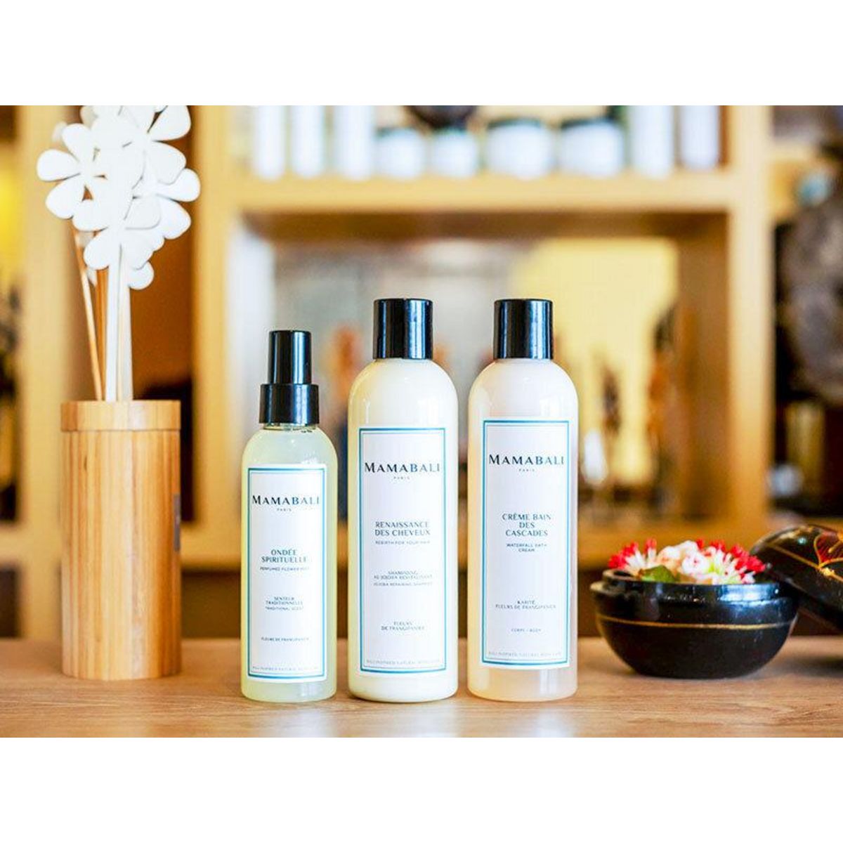 Smartbox Séance de bien-être de 2h chez Mamabali Spa Paris : massage balinais, soins et hammam pour 2 - Coffret Cadeau Bien-être