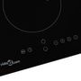 Voir la diapositive 3 : VIDAXL Plaque de cuisson à induction 2 brûleurs Contrôle tactile 3500W
