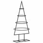 Voir la diapositive 2 : VIDAXL Arbre de Noël en metal pour decoration noir 60 cm