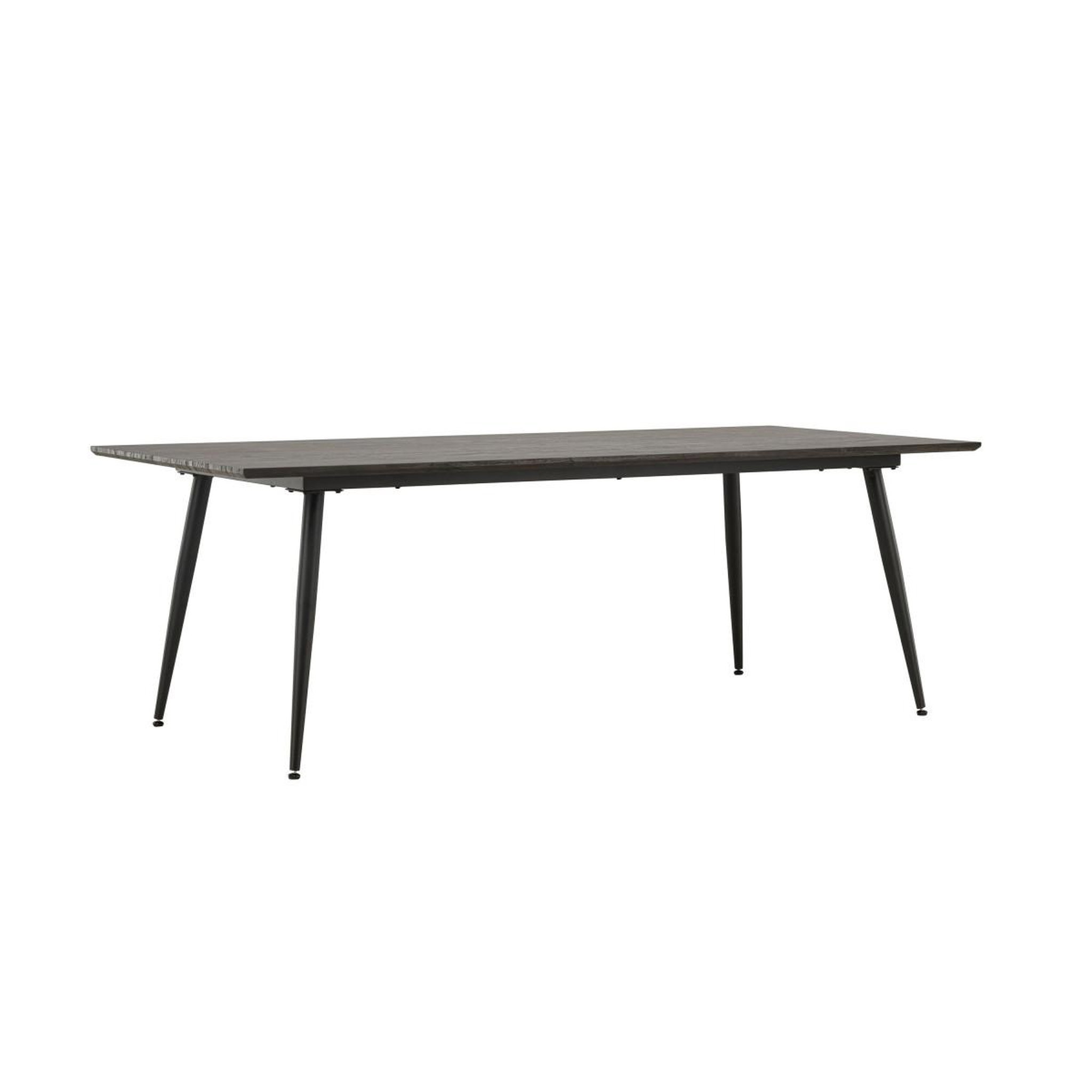 Voir la diapositive 4 : Paris Prix Table à manger design  keholmen  220cm marron