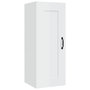 Voir la diapositive 2 : VIDAXL Armoire suspendue Blanc brillant 35x34x90 cm Bois d'ingenierie