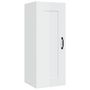 Voir la diapositive 2 : VIDAXL Armoire suspendue Blanc brillant 35x34x90 cm Bois d'ingenierie