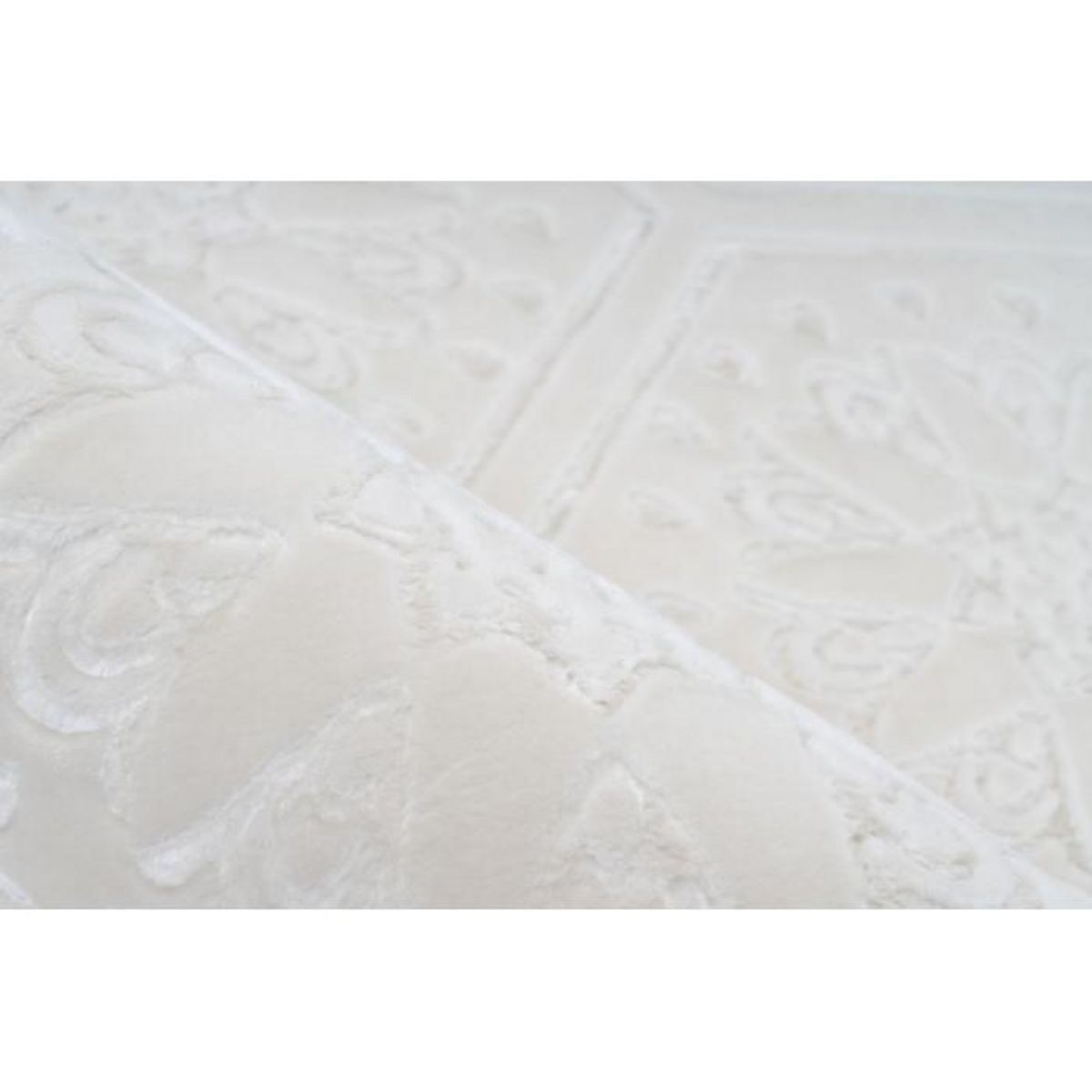 Paris Prix Tapis Moderne Fait Main  Monroe II  Blanc