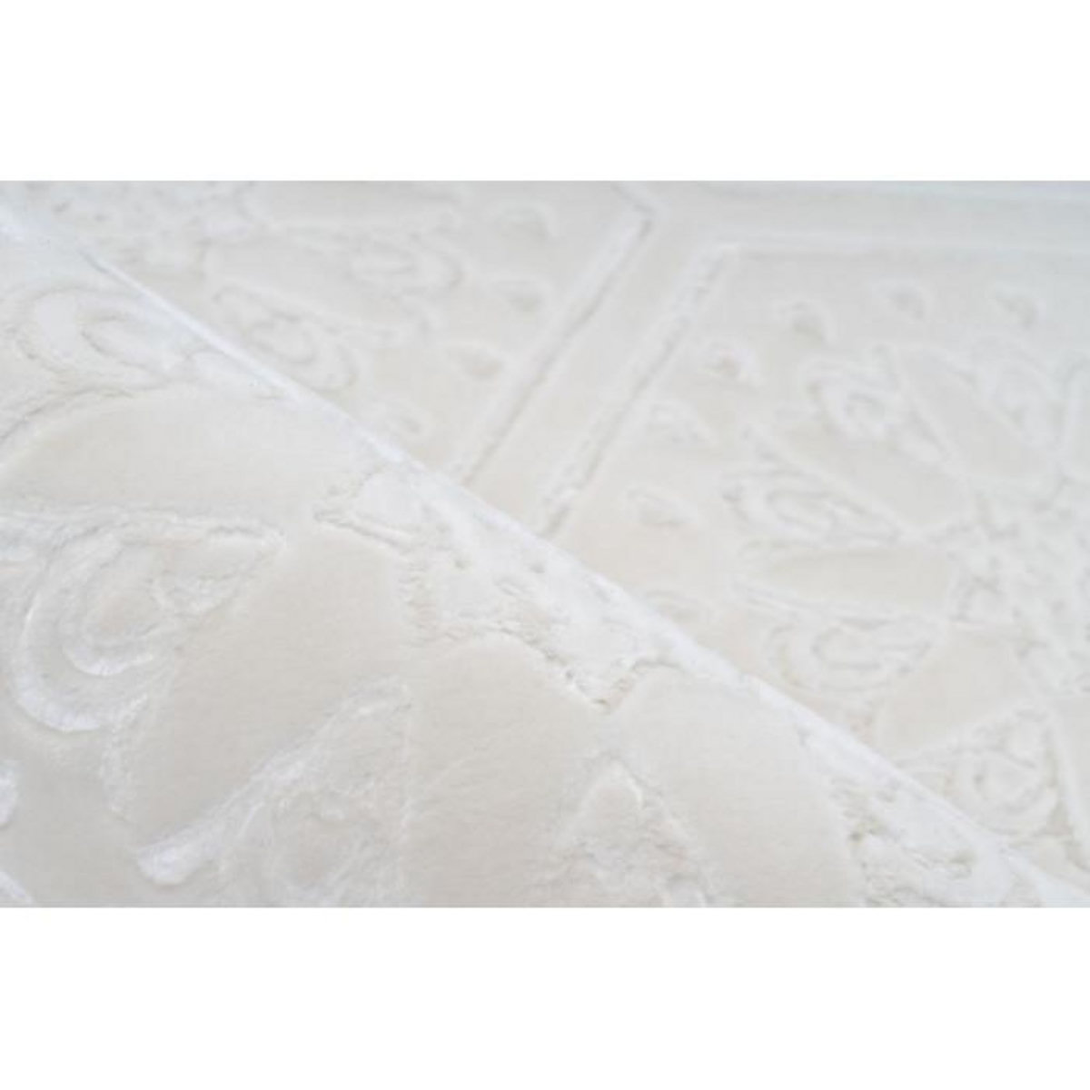 Paris Prix Tapis Moderne Fait Main  Monroe II  Blanc