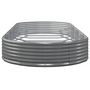 Voir la diapositive 4 : VIDAXL Lit sureleve de jardin Acier enduit de poudre 373x140x36cm gris