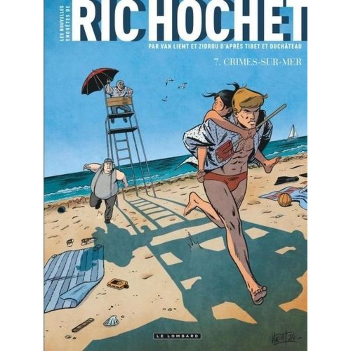 LES NOUVELLES ENQUETES DE RIC HOCHET TOME 7 : CRIMES-SUR-MER, Van Liemt Simon