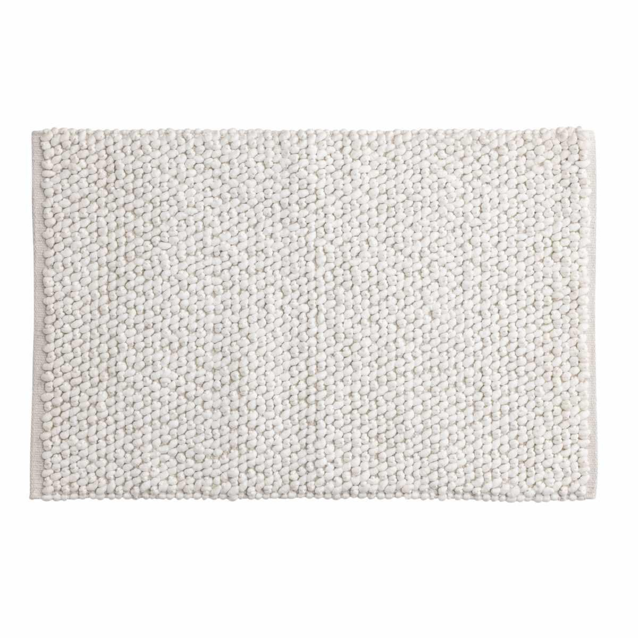 Voir la diapositive 1 : Paris Prix Tapis de salle de bain  wilmer  50x80cm blanc