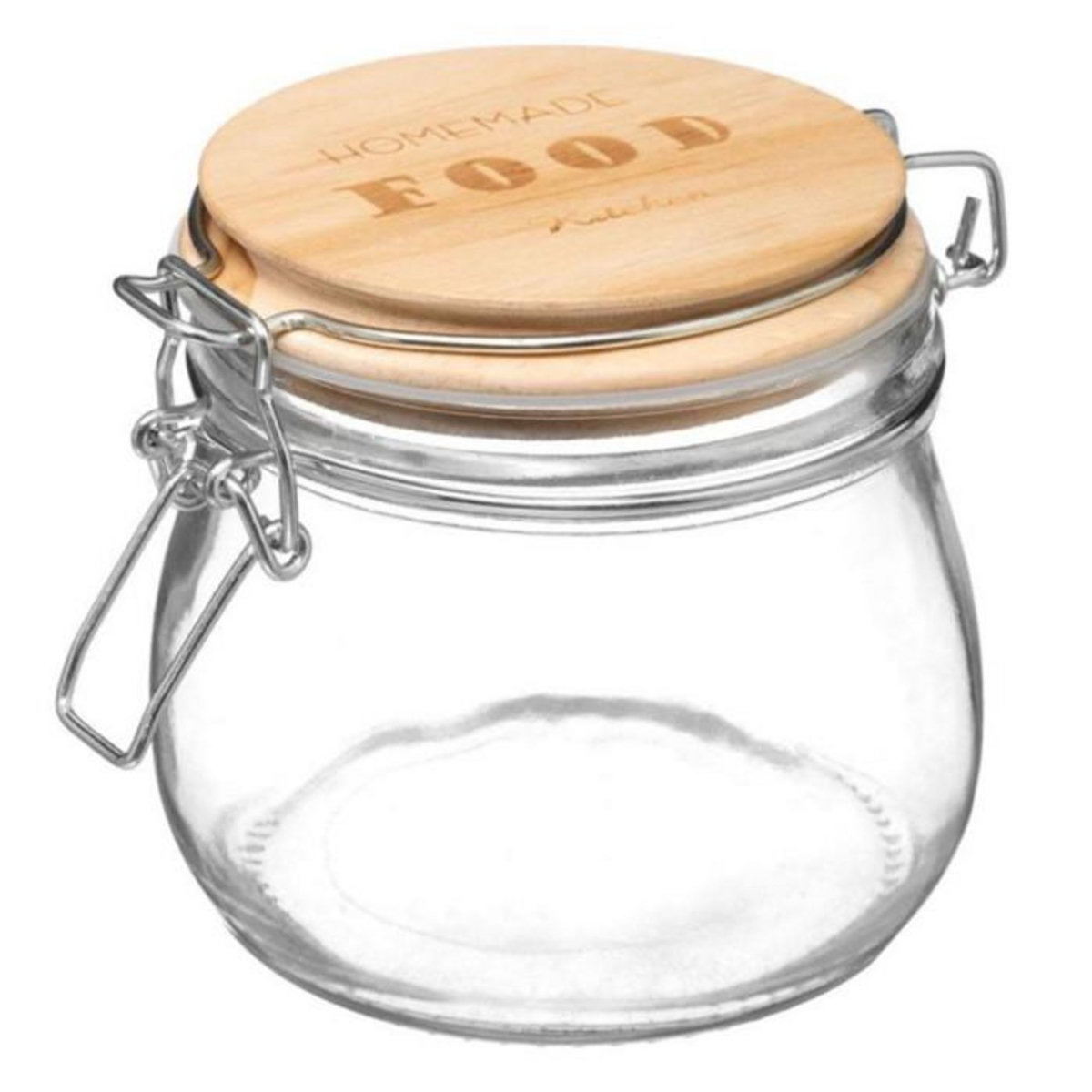 FIVE Bocal en Verre  Wording  0,5L Transparent