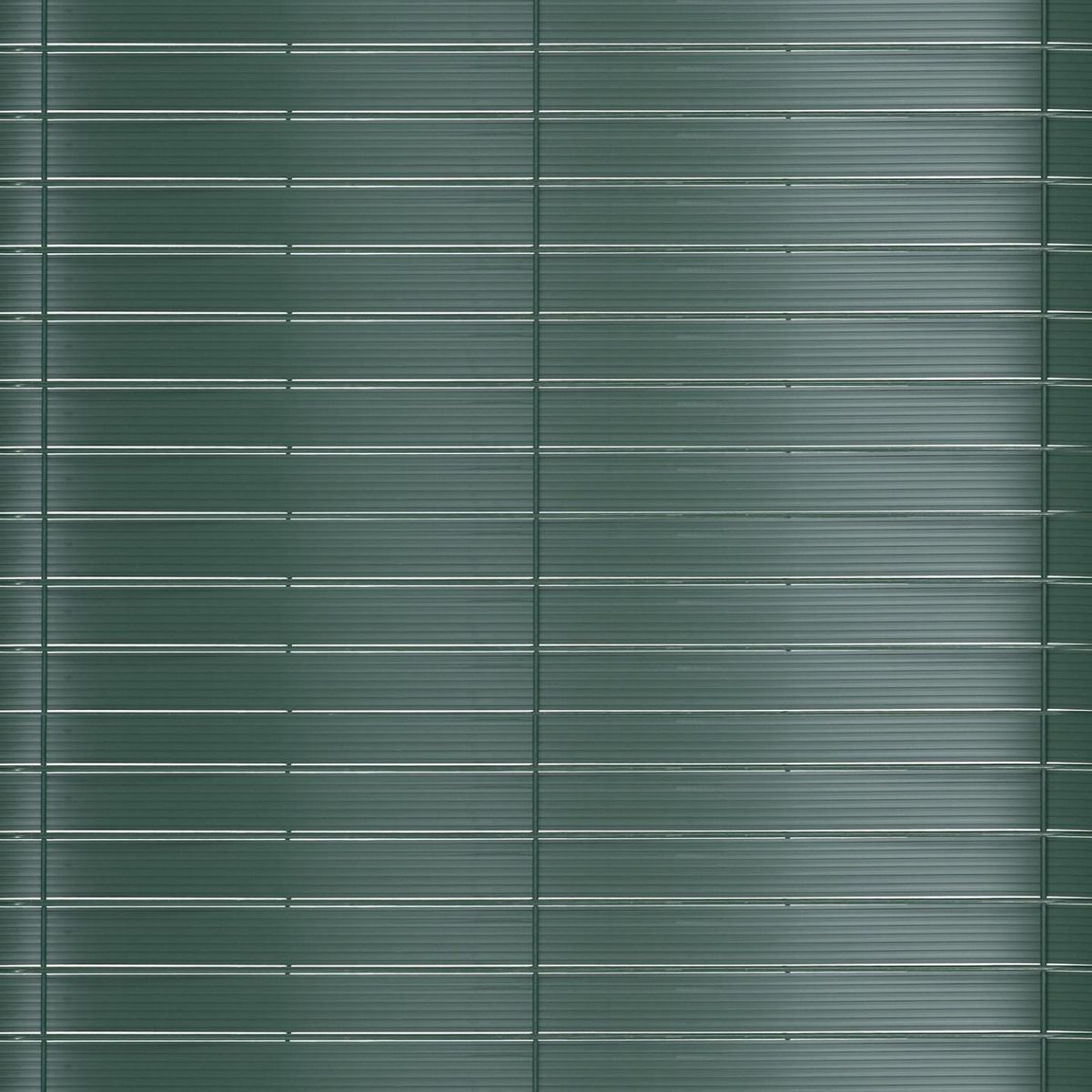 ID MARKET Kit de lamelles occultantes PVC vertes L.60 M pour panneau grillagé