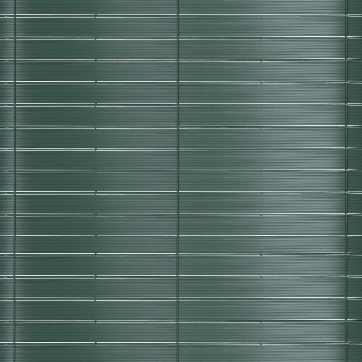 ID MARKET Kit de lamelles occultantes PVC vertes L.60 M pour panneau grillagé