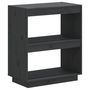 Voir la diapositive 2 : VIDAXL Bibliotheque Gris 60x35x71 cm Bois de pin massif