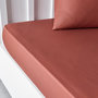 Voir la diapositive 3 : TODAY Drap housse uni en Coton 57 fils ESSENTIAL 