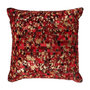 Voir la diapositive 1 : Paris Prix Coussin Déco  Finish  45x45cm Rouge & Or