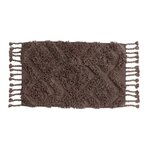Paris Prix Tapis de Salle de Bain  Hilma  50x80cm Marron